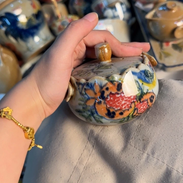 瓷片景德镇陶瓷釉下五彩