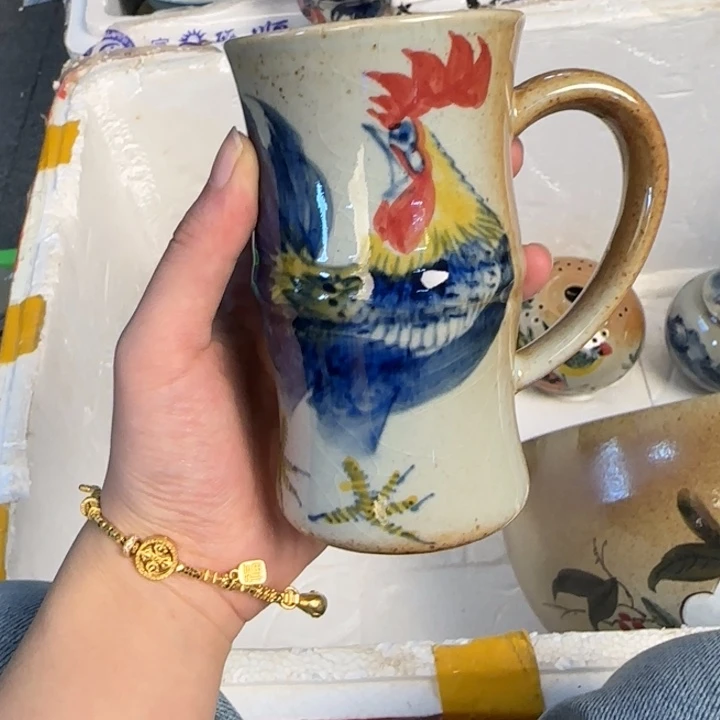 瓷片景德镇釉下五彩瓷器