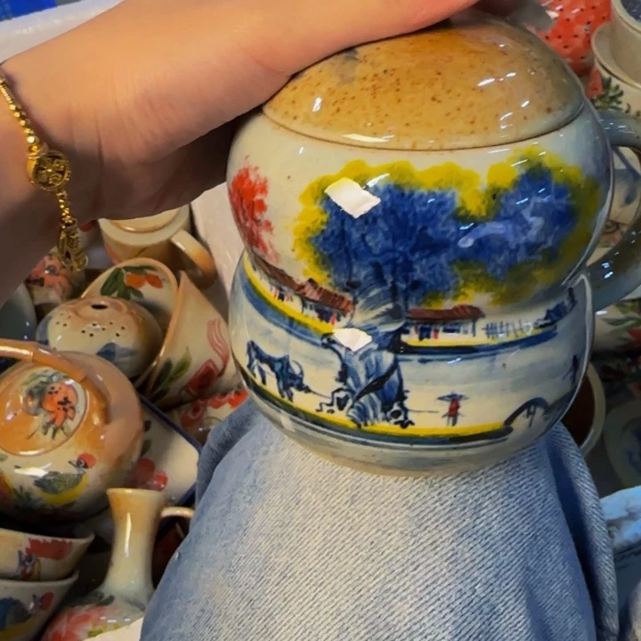 瓷片景德镇陶瓷手工手绘