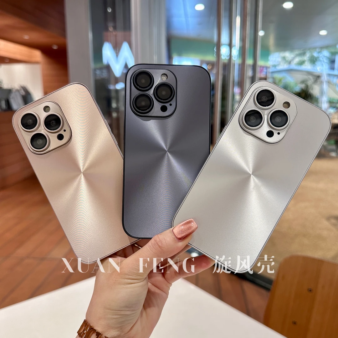 自带镜头膜适用于苹果15/14/13/12/11全包极光流光iPhone15手机壳