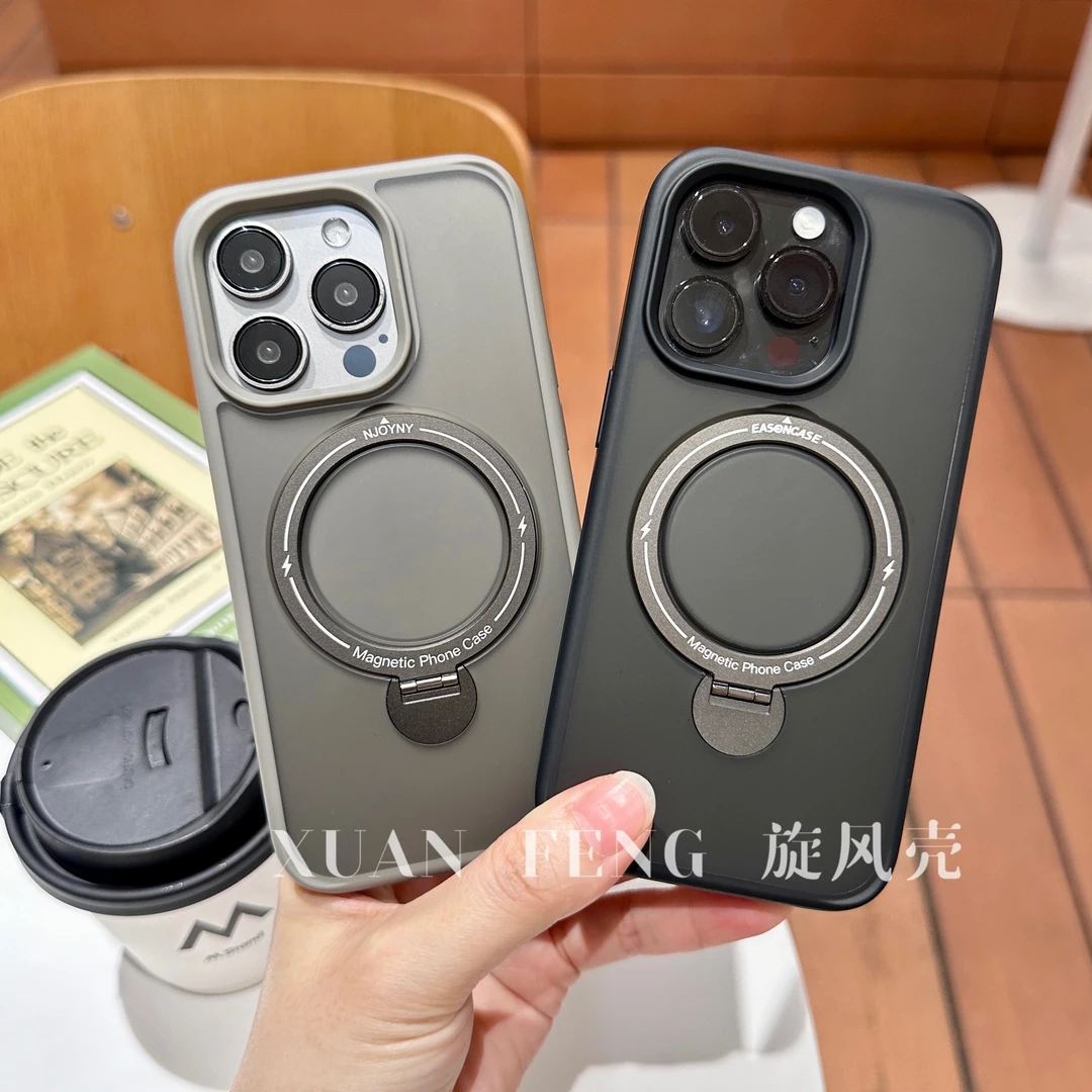 magsfa旋转支架磁吸适用苹果16promax/15pro/14/13/12防摔手机壳