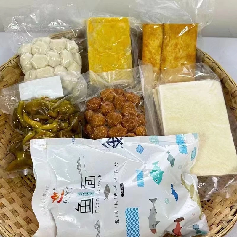 湖北麻城特产肉糕鱼丸炸豆腐绿豆丸子腌辣椒火锅食材套餐顺丰包邮
