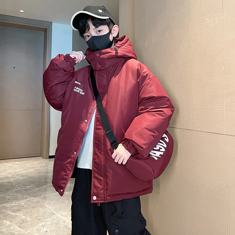 儿童装男童冬装羽绒棉服2025新款大童秋冬款男孩棉袄冬季棉衣外套