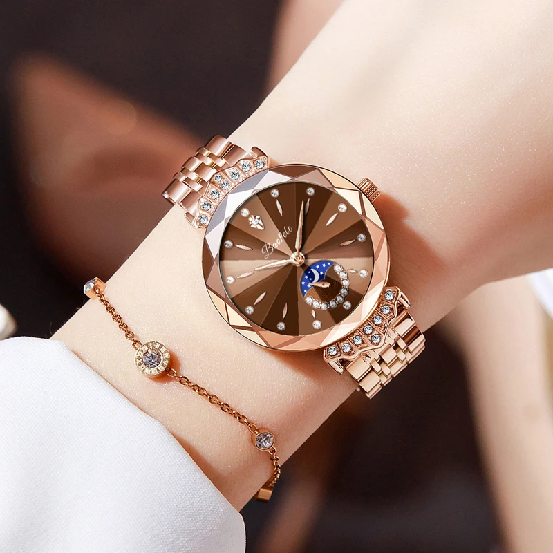 【A专柜直发】Baopele/宝珀莱手表气质轻奢潮流女士防水B7598L-GBO3