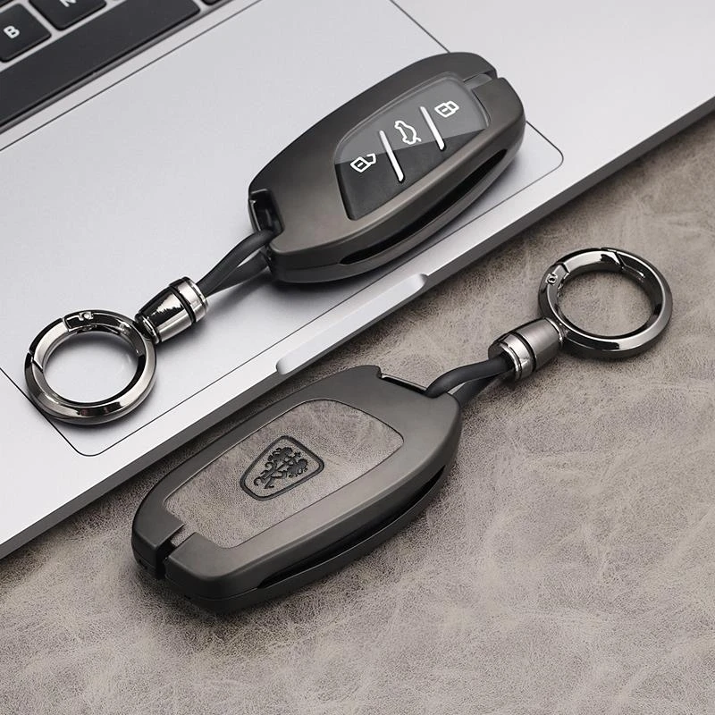 2023款荣威rx5钥匙套新款i5金属d7专用rx5plus男i6汽车rx3扣max壳