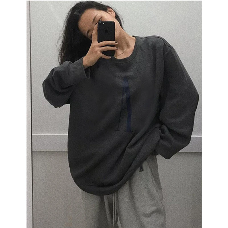 2024新款时尚字母休闲卫衣百搭显瘦555998