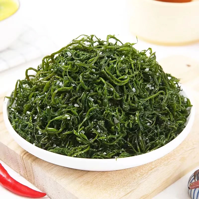 荣成鲜嫩盐渍马尾藻海草鞭炮笋长寿菜火锅菜野生海藻5斤