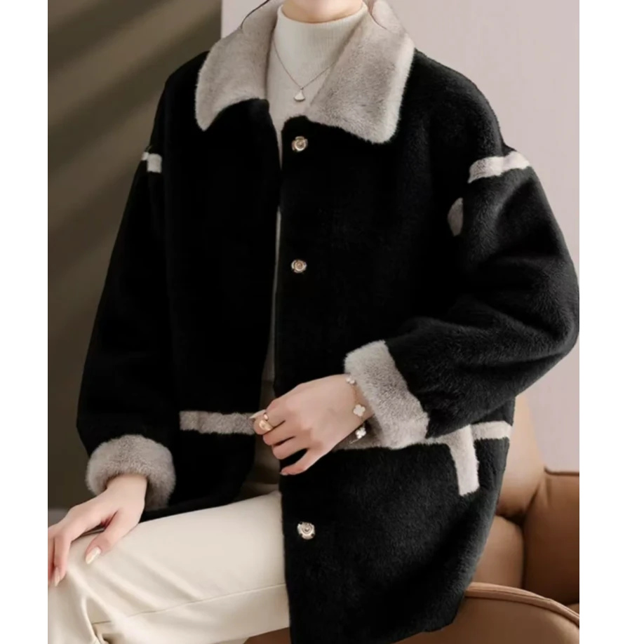 冬季新款大衣外套休闲时尚百搭x12