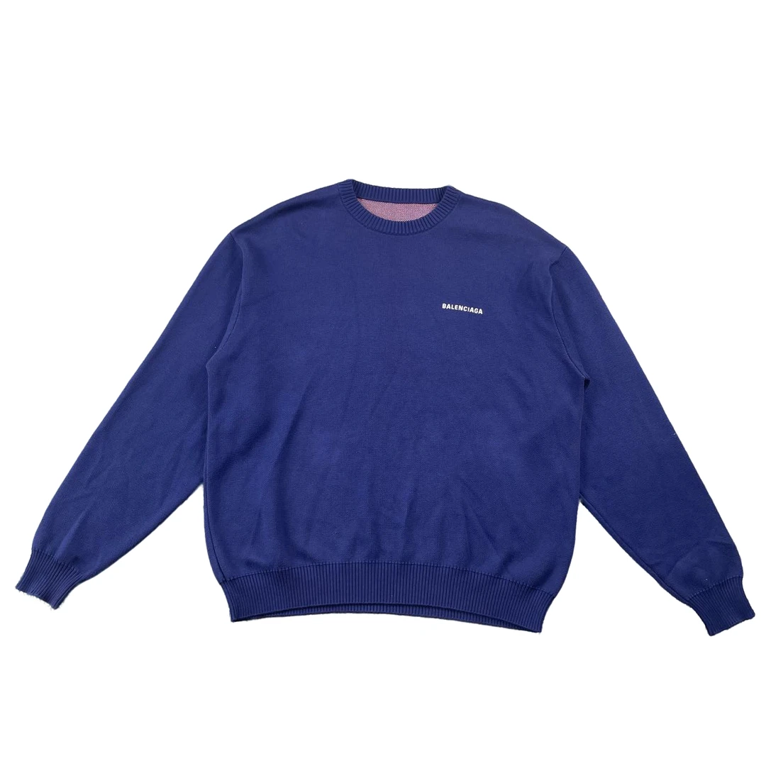 51949/Balenciaga蓝色可乐毛衣/M码/99新