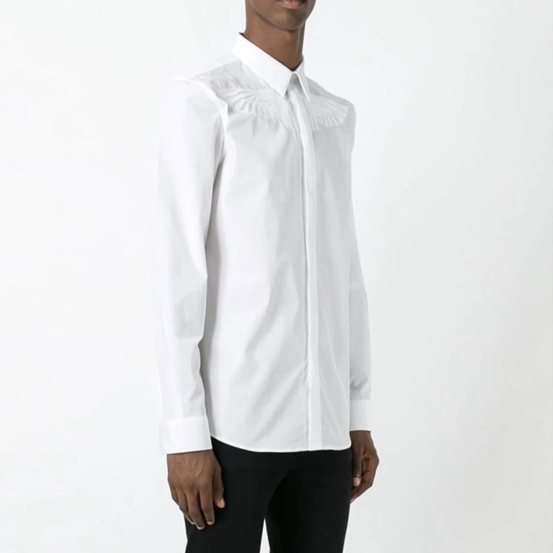 99新 Givenchy/纪梵希 8702/Givenchy 翻领长袖衬衫/37码/99新