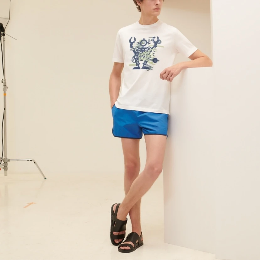 CQ Hermes SS21机器人系列短袖/XXXL码/95新/公价3500/54244