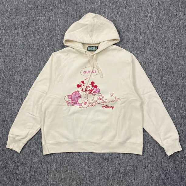 CD Gucci x Disney米奇帽衫/XL码/95新/轻微污渍/无水洗标/80948
