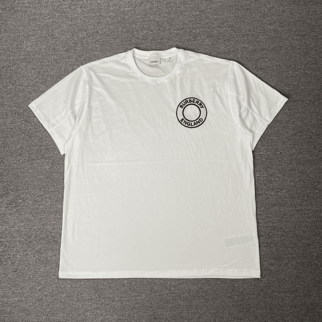 CD BURBERRY纯色徽标装饰圆领短袖/m码/全新闲置/公价6400/55054