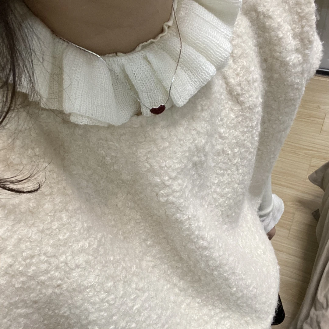 【配饰】泡菜花朵白水晶晶莹剔透自留珍珠蝴蝶结精致心心