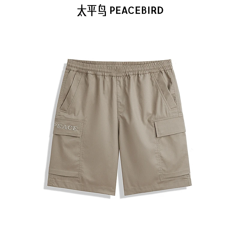 【商场同款】太平鸟男装工装时尚短裤直筒男士夏季休闲裤B2GCE2617