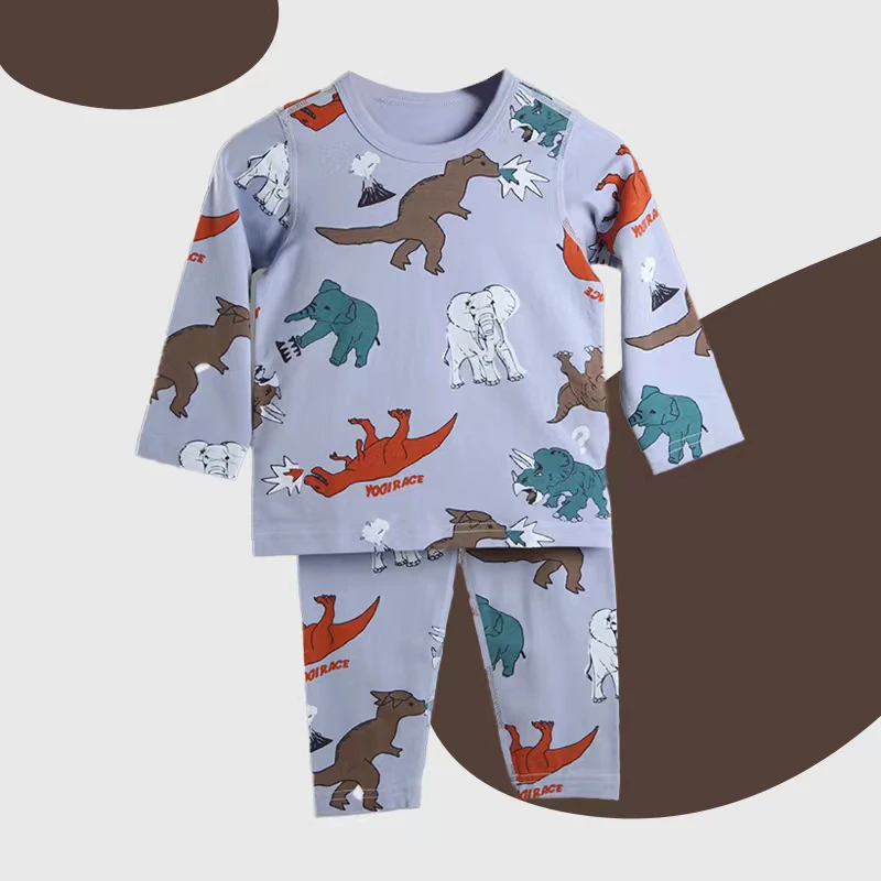 莱卡～男童女童秋衣套装