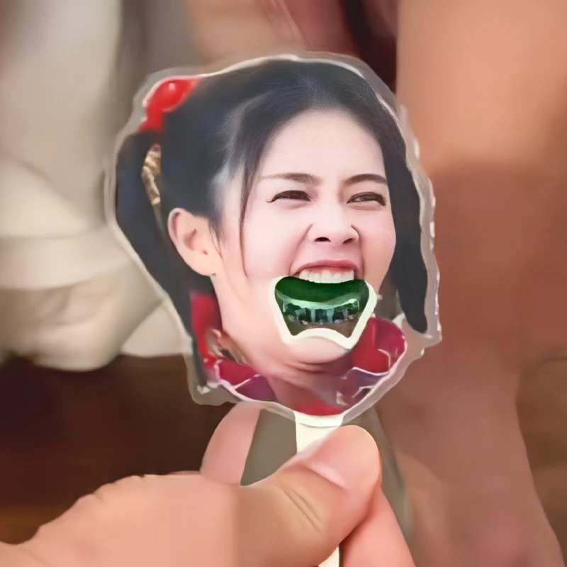 白鹿亚克力汽水瓶啤酒开瓶器起盖器明星周边大嘴起子开酒器DIY