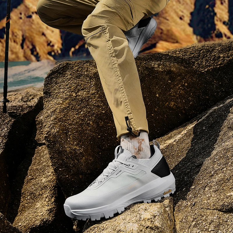 鸟家同款越野跑鞋冬季防水减震舒适轻便男子低帮户外运动慢跑男鞋