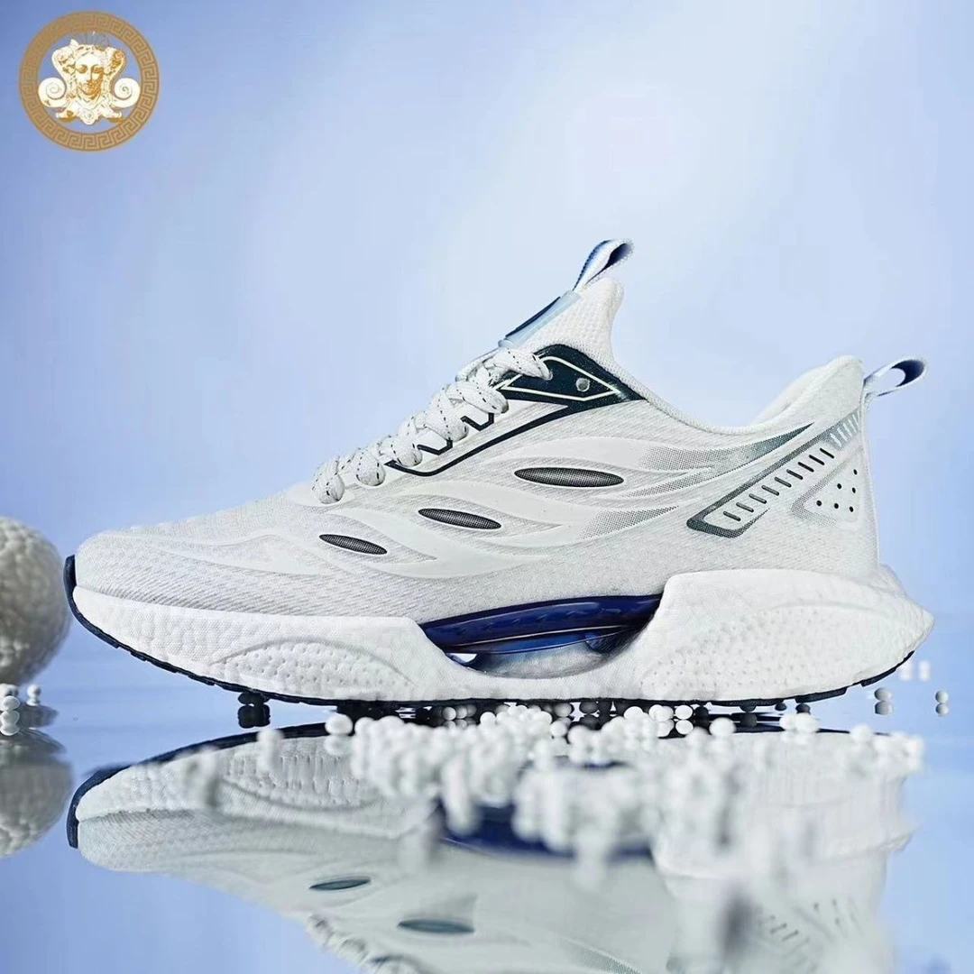 户外男士春夏运动鞋跑鞋网面透气跑步鞋轻便休闲鞋男鞋