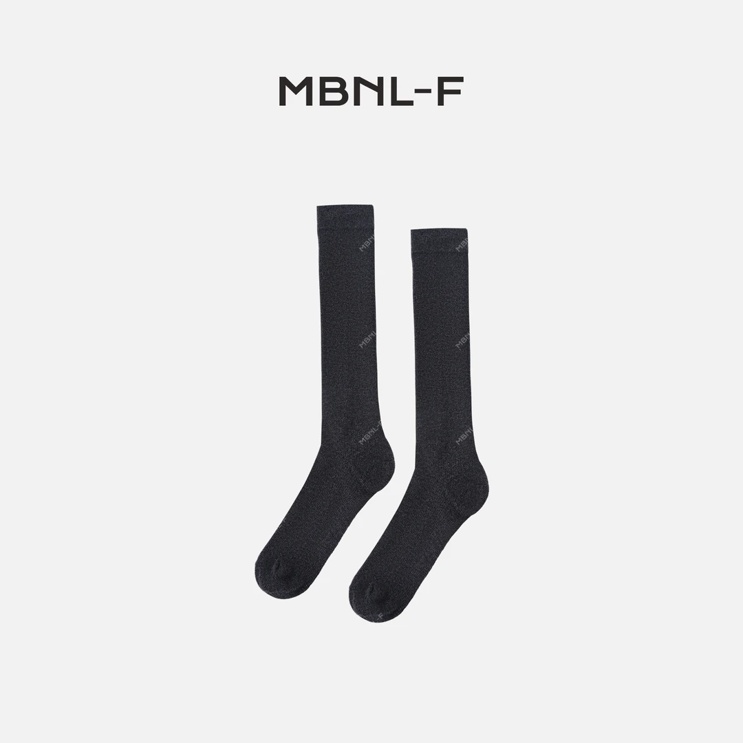 MBNL-F 2024F/W新品 百搭休闲时尚长筒袜 T秦磊XM-WZ1063