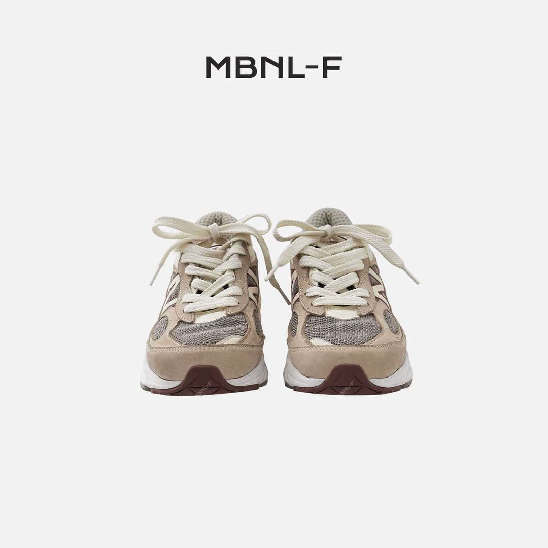 MBNL-F 2024F/W新品 磨砂牛皮户外舒适网布鞋 秦磊XM-XZ60311