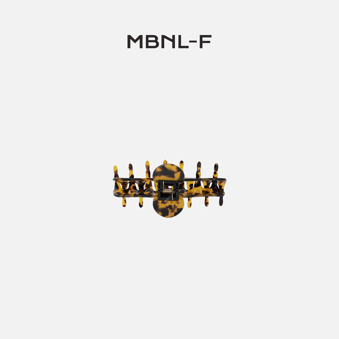 MBNL-F“豹纹发夹” 2024F/W新品 简约时尚豹纹发夹 秦磊XM-FJ858