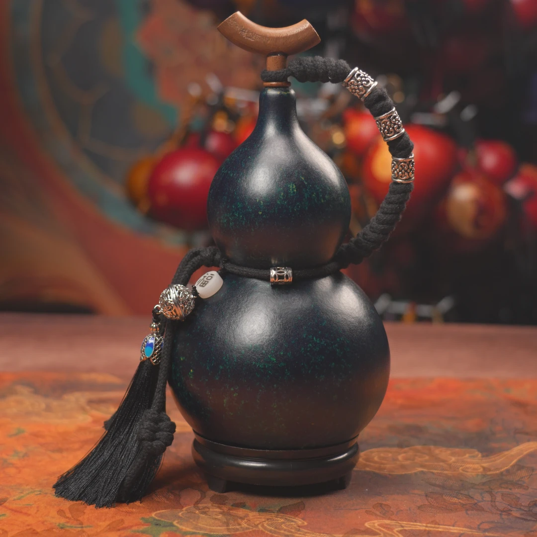 R1059  容量500-600ML  大漆酒葫芦