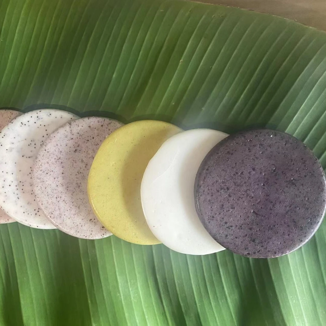 云南墨江紫糯米糍粑云南烧饵块手工年糕 6口味