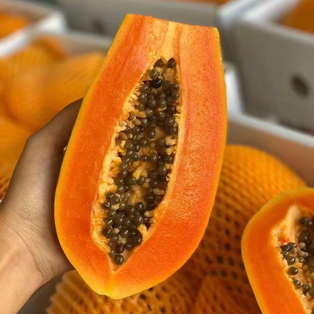 海南红心木瓜1颗  1斤以上