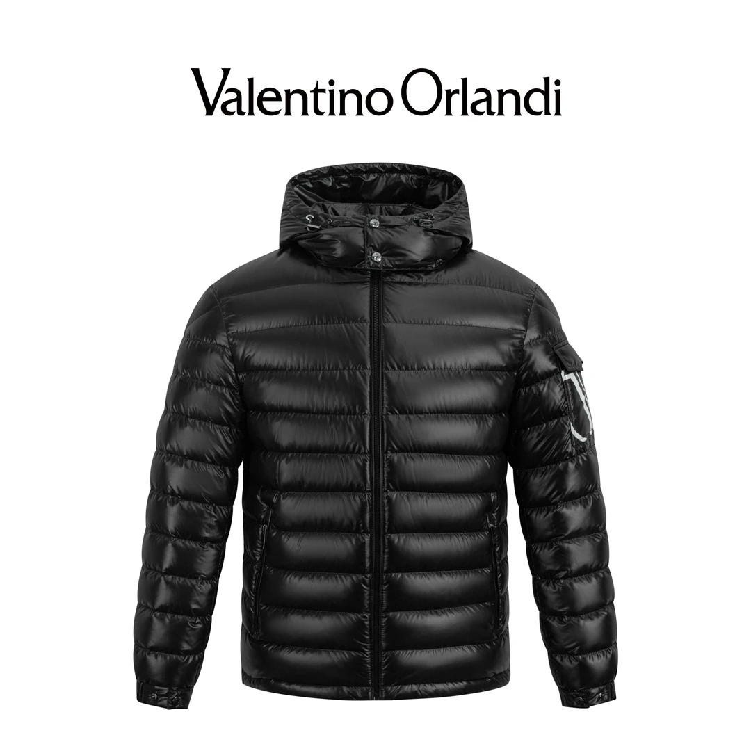 华伦天奴.奥兰迪男士秋冬时尚鸭绒羽绒服夹克保暖外套1VR172399