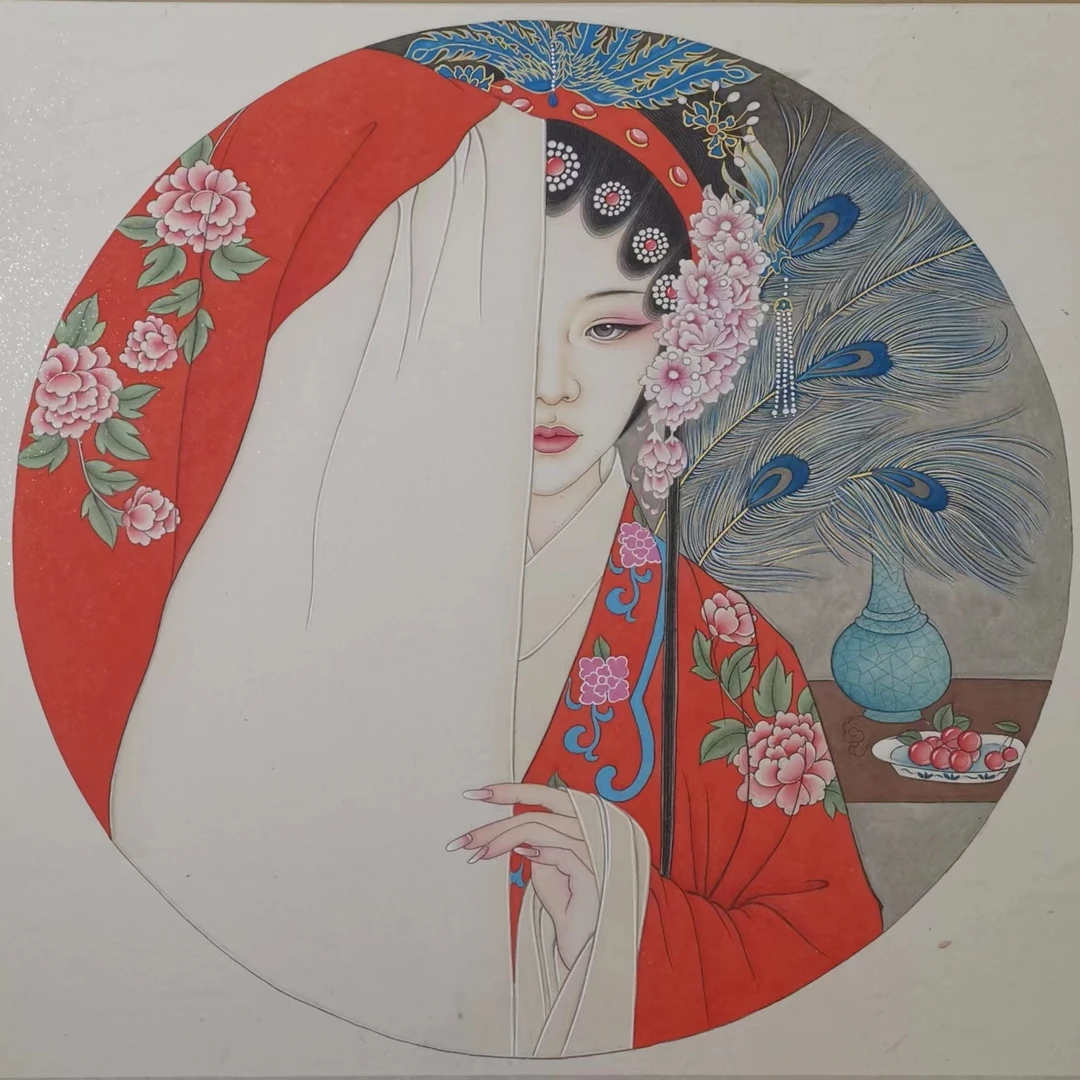 工笔戏曲人物画法