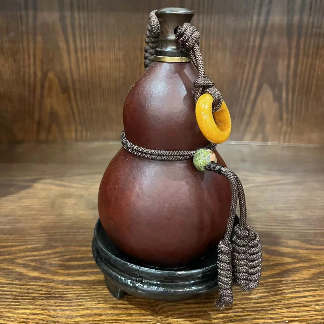 天然葫芦903号|一物一拍| 开口 |赠送底座|摆件配饰实用