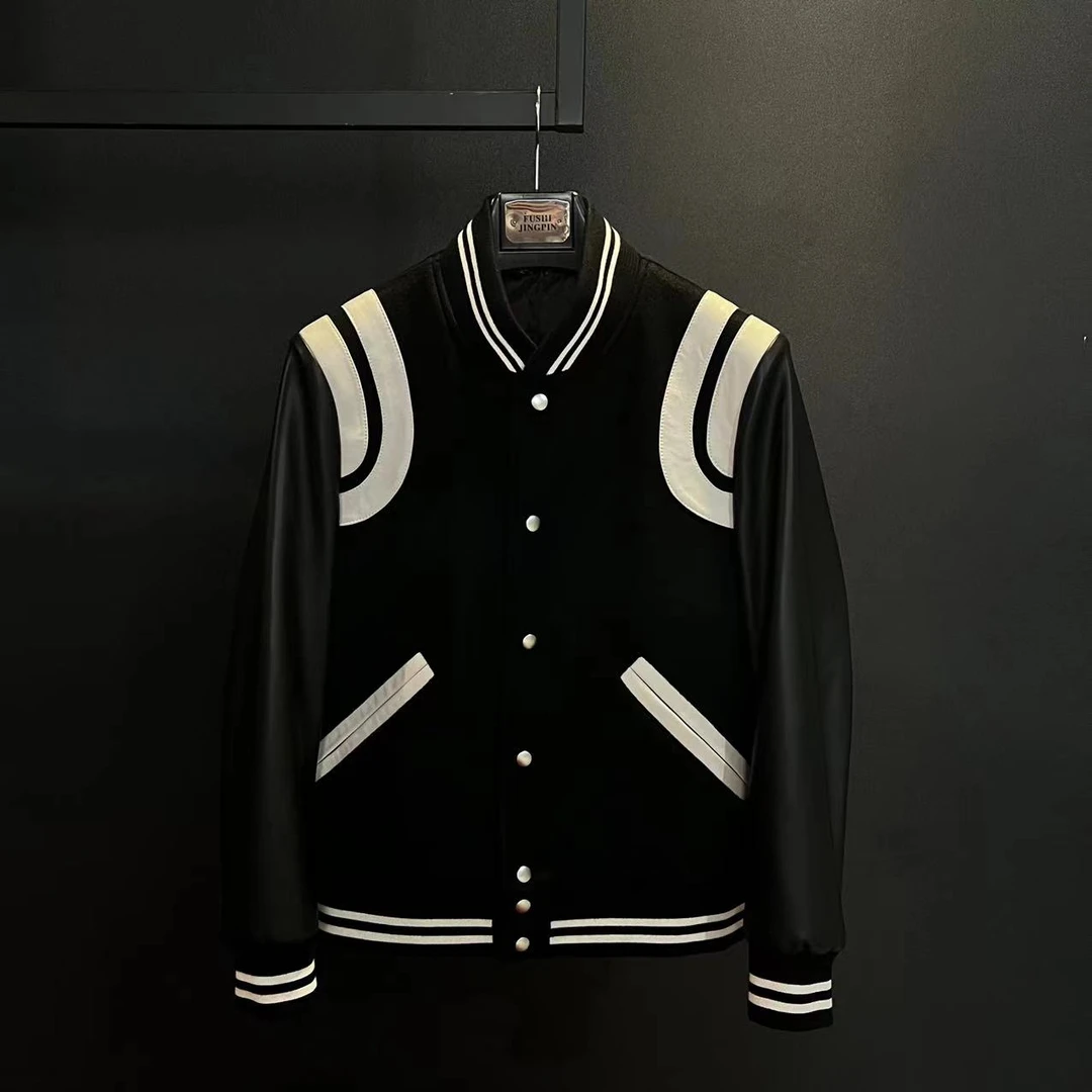 ZA YALIFFC 2366 青年棒球服外套ins潮牌夹克美式vibe高街上衣