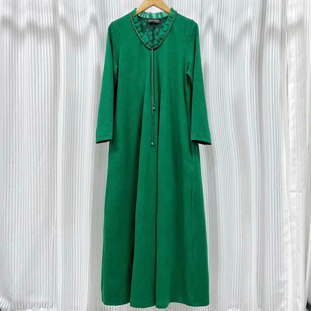 秋冬休闲时尚长袖宽松打底裙连衣裙