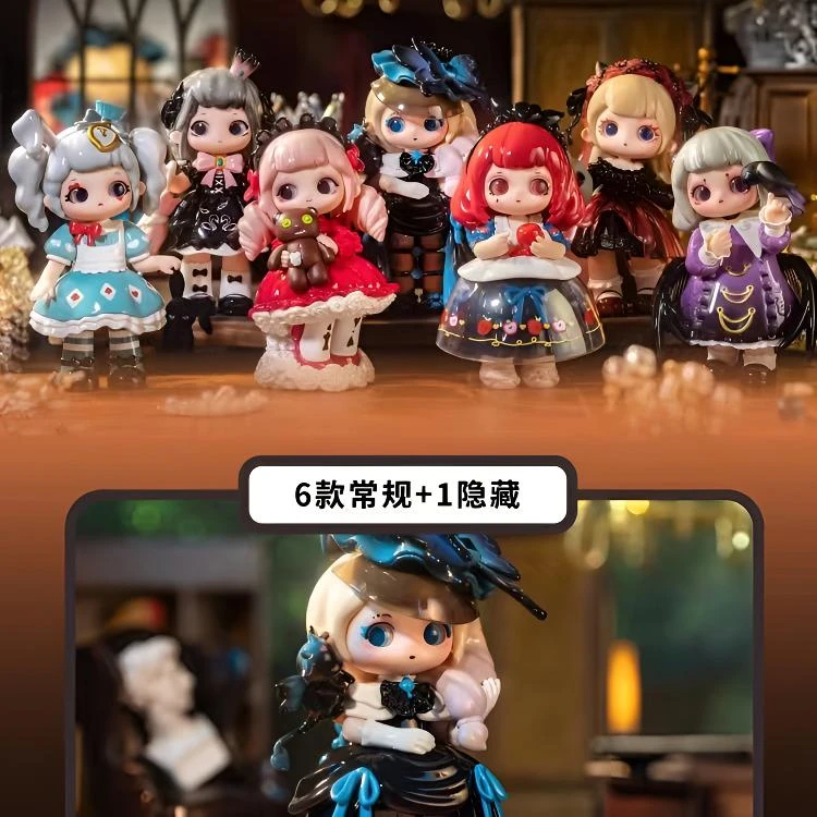 【拆盒】正版又梨3代暗黑童话系列潮玩手办盲盒装饰摆件