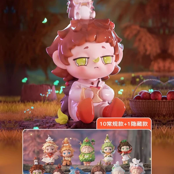 【拆盒】正版FAYA发芽三代双森半语系列潮玩手办盲盒装饰摆件礼品