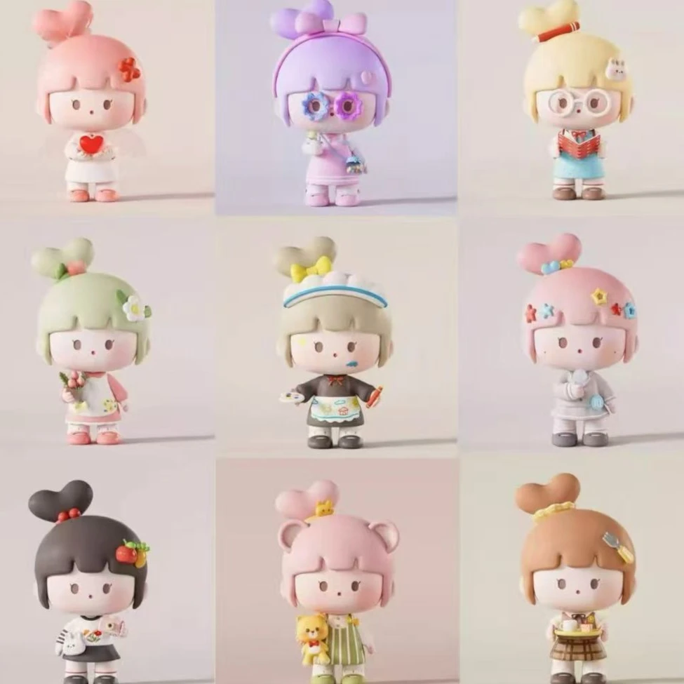 【搞点颜色】娱乐版潮玩萌粒摆件少女挂件