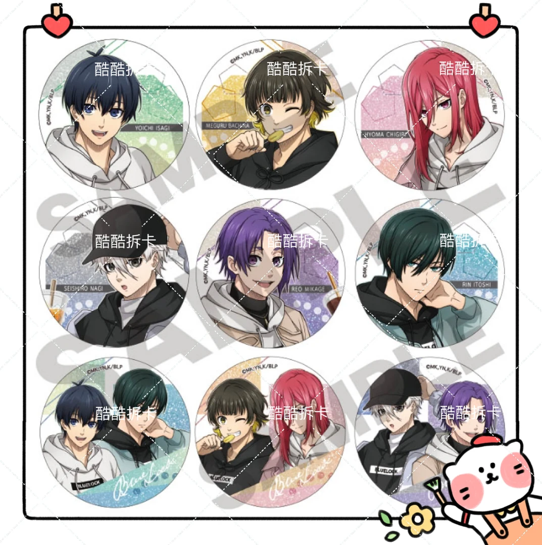 【拆盒】日谷-蓝色监狱-连帽衫集换式闪闪吧唧-盲盒