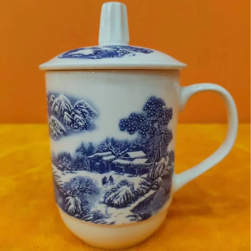 E66景德镇陶瓷青花杯（备用链接所见即所得）