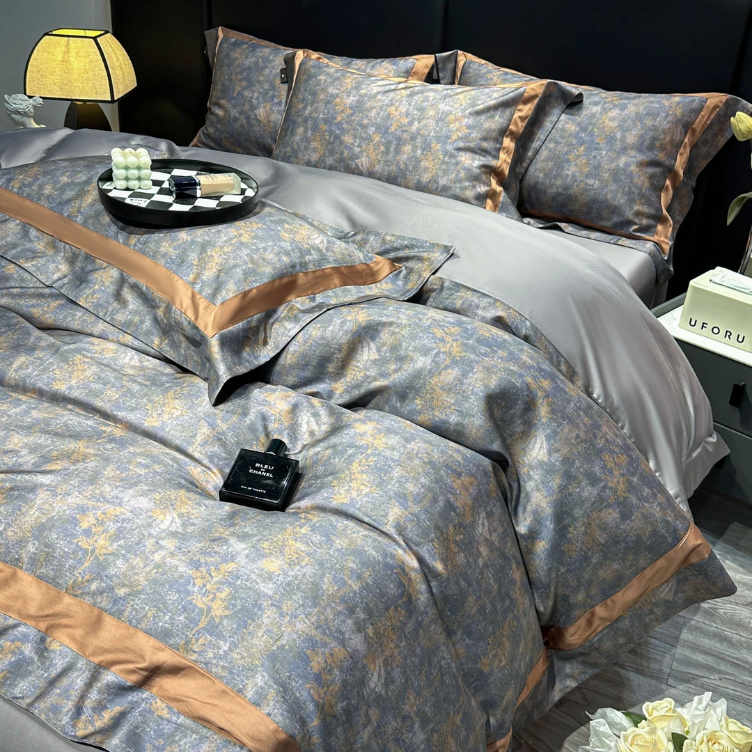 《Evilyn》墨尔本-高端轻奢天丝棉数码印花四件套