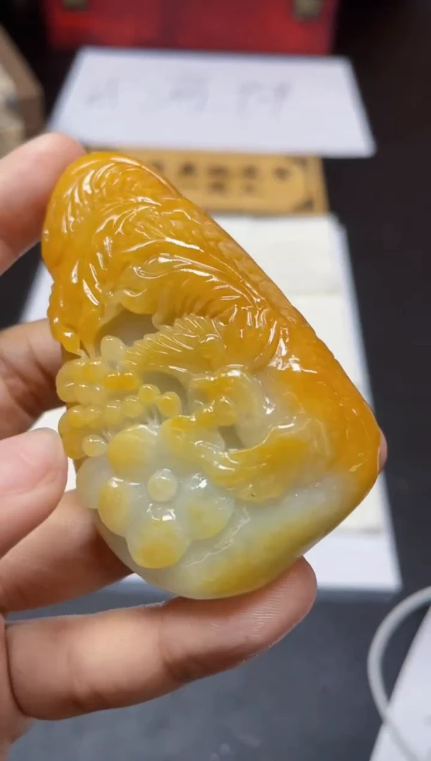 【闪购商品】定制翡翠未镶嵌娣-龙141220559