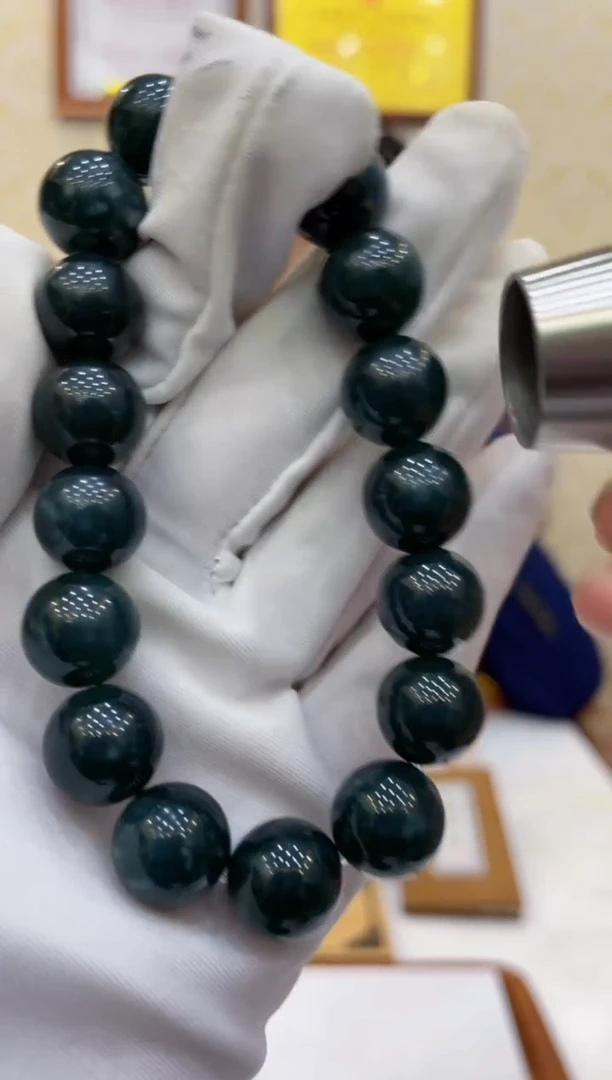 【闪购商品】定制翡翠未镶嵌娣-宾利141219523珠子完美90%