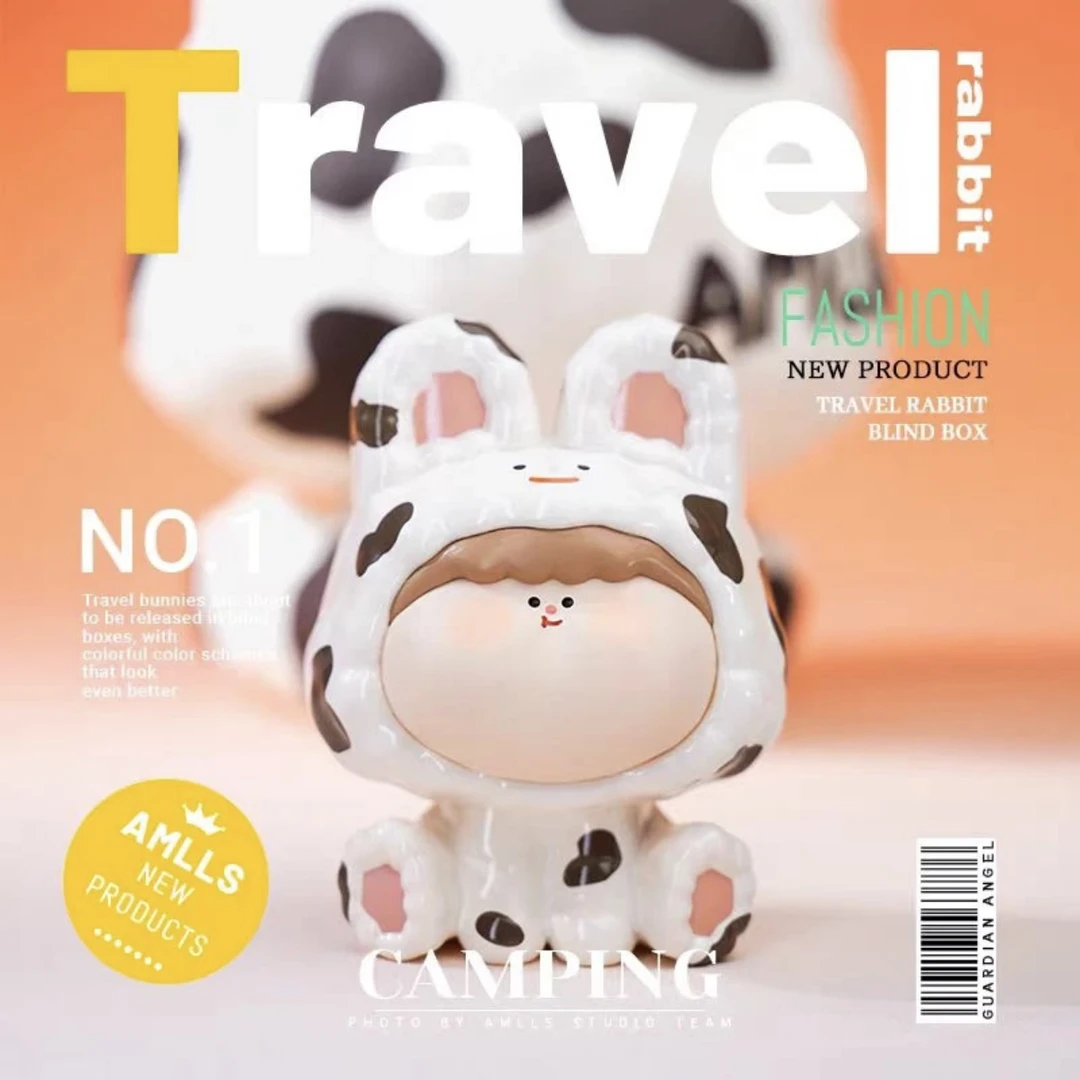 【明盒】阿玛莉莉丝旅行小兔盲盒可爱手办礼物
