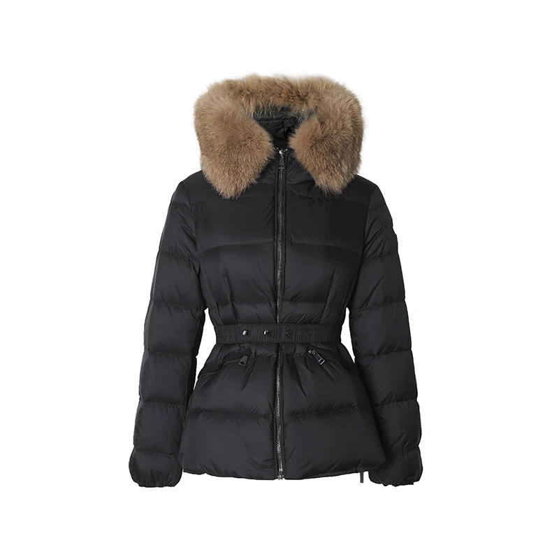 短款羽绒服夹克外套绒毛领羽绒服秋冬CEA7018