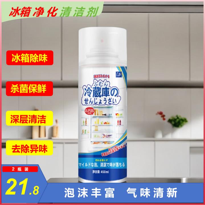 冰箱除异味除臭剂家用深层清新净化去污去味泡沫吸味无害除霉