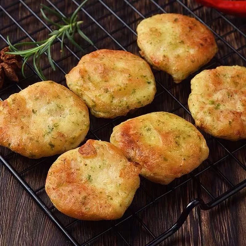 连云港发货 美味鲜嫩 海苔虾饼 微波即食 250g/包*8包 顺丰包邮