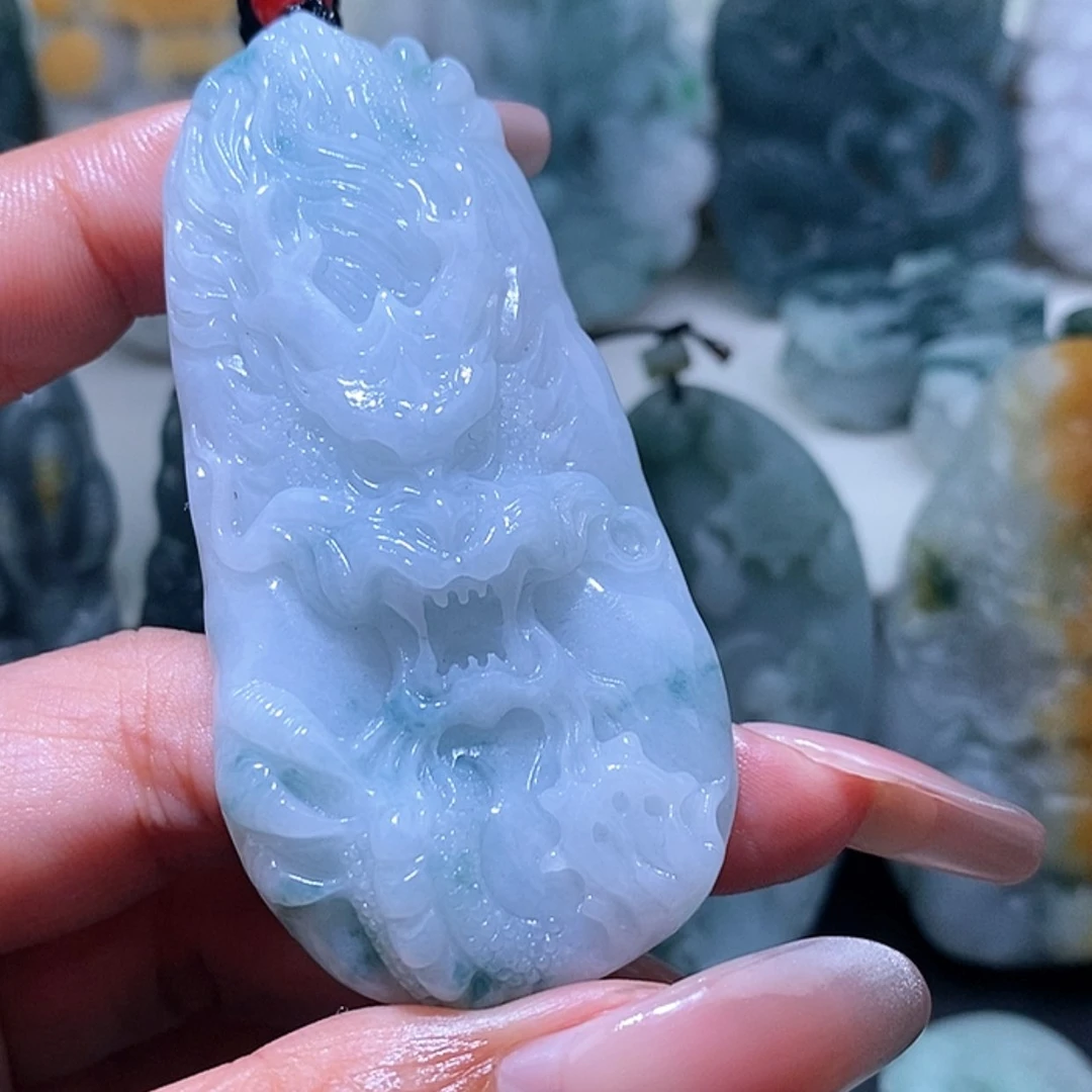 【闪购商品】定制翡翠未镶嵌梵*花