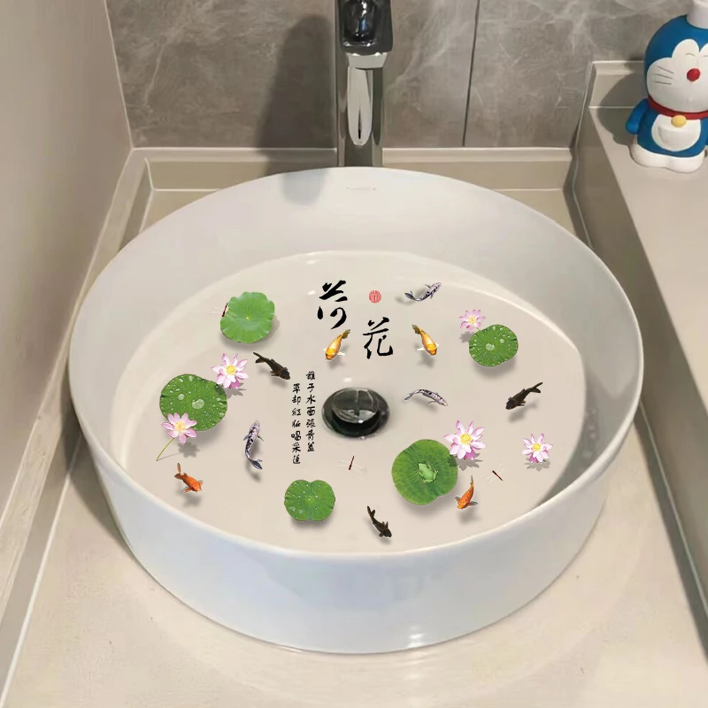 卫生间洗手台贴纸浴室马桶防水自粘墙纸装饰贴画翻新墙贴遮丑壁纸