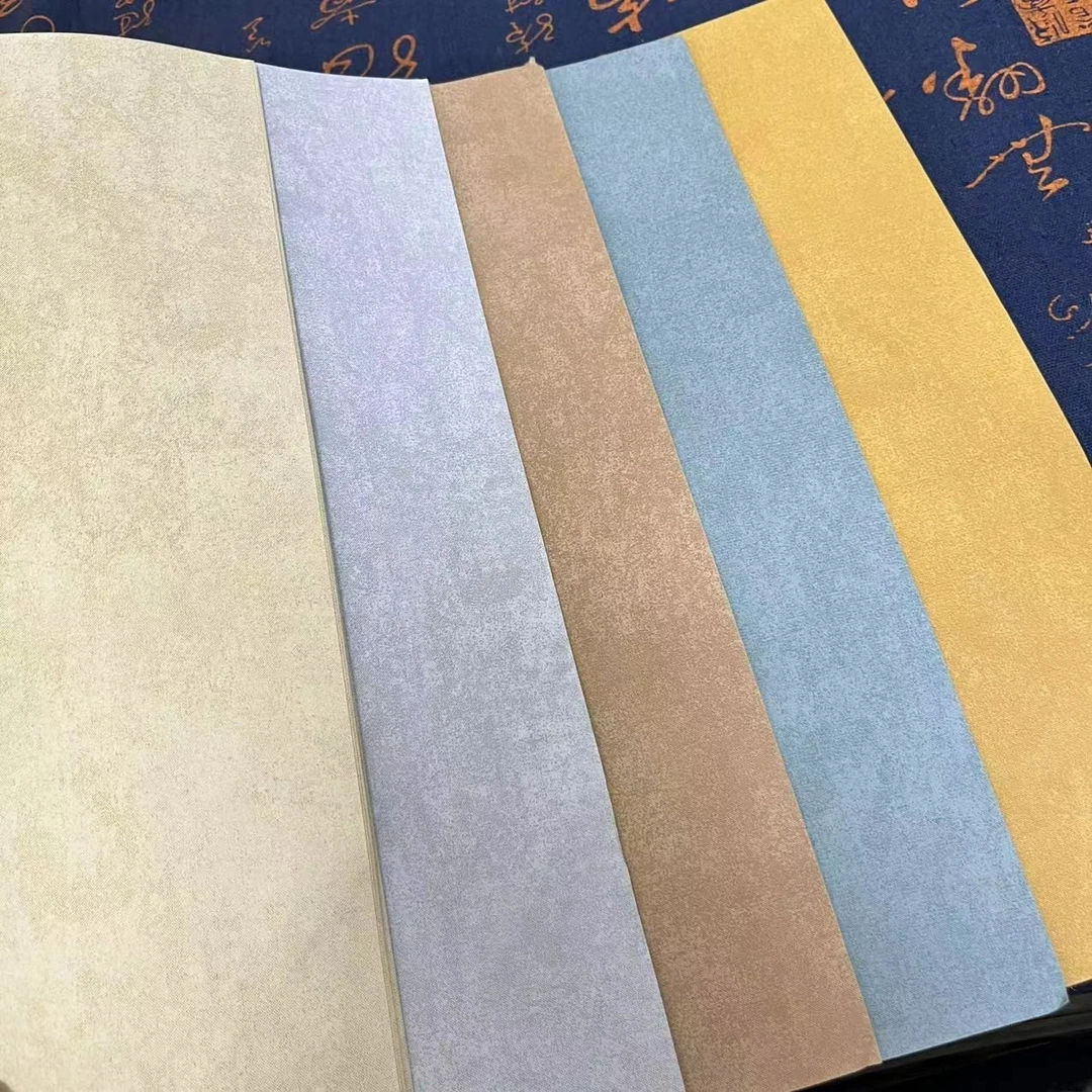 品宣阁·【兴文斋清风拂柳蜡染五色宣纸】小楷书法专用