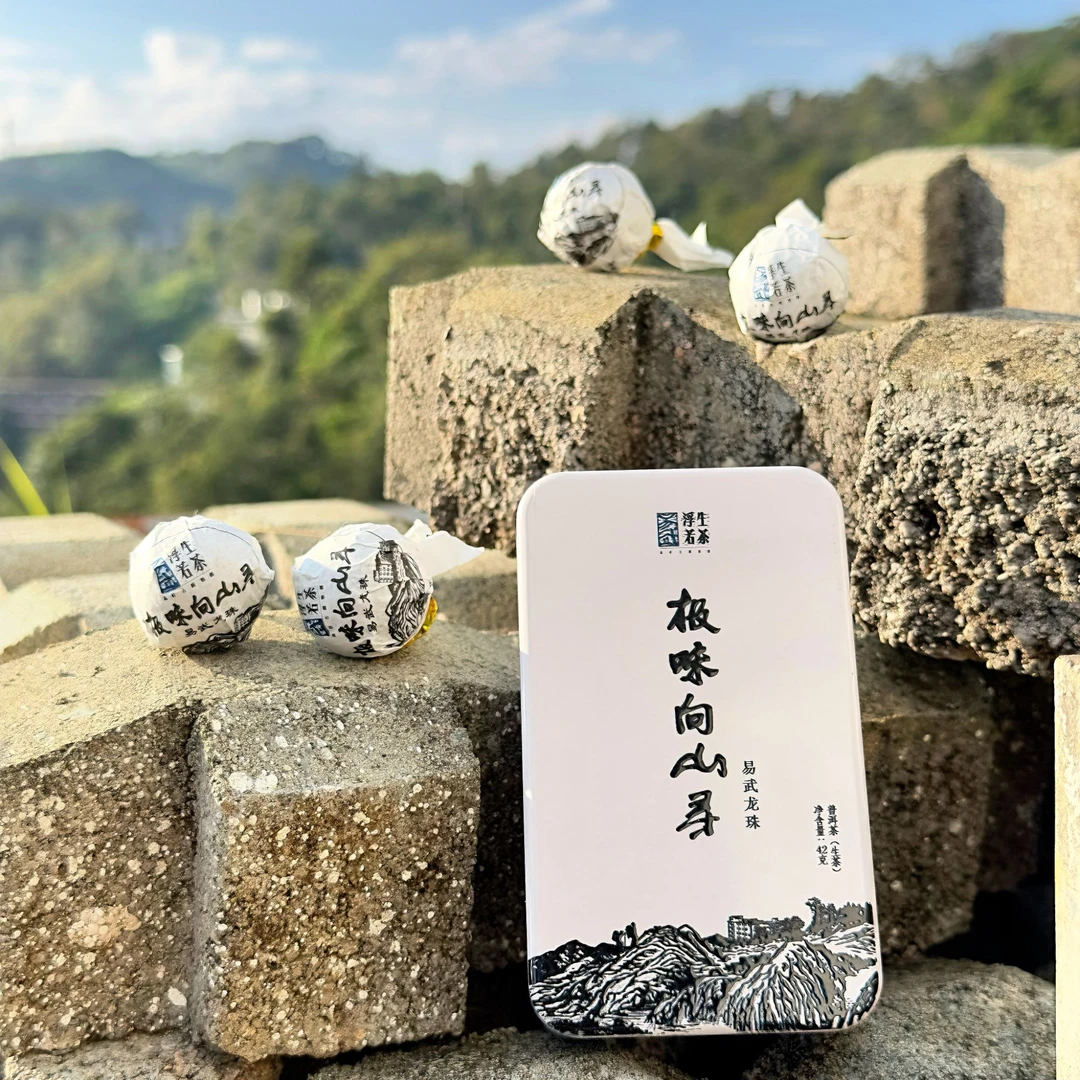 2021年百花潭古树龙珠42g/盒(普洱生茶)云南普洱茶生茶